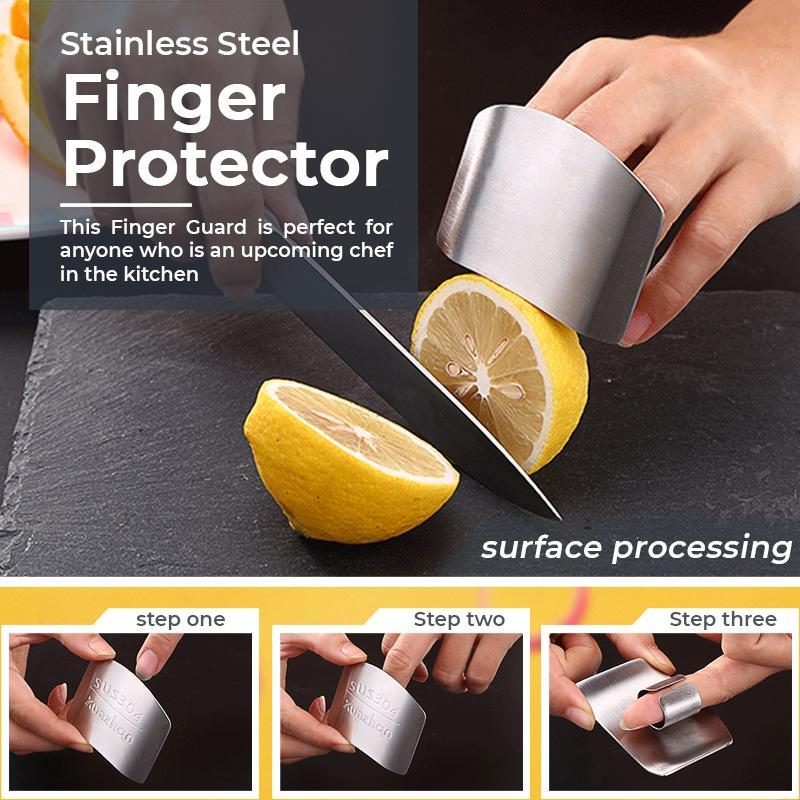 💎Buy 1 Free 1💎Artefact kitchen - Stainless steel finger guards👩🍳