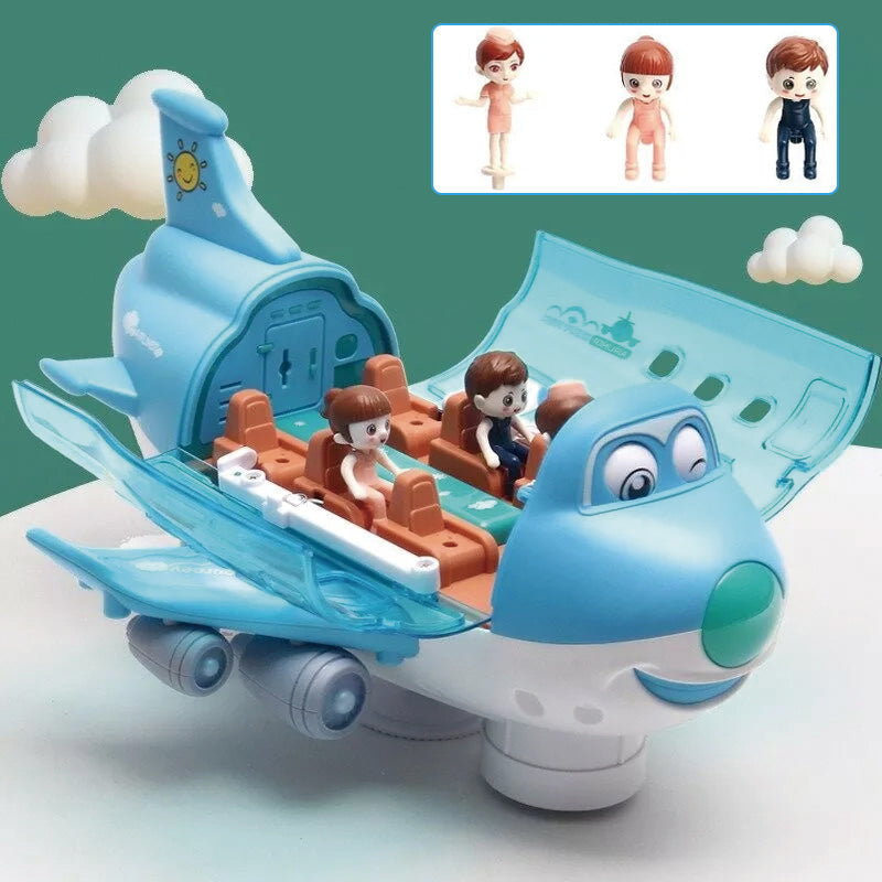 ✈️360° Rotatable Electric Airplane Toy