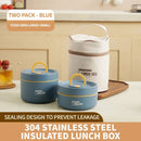 Portable Insulated Lunch Container Set