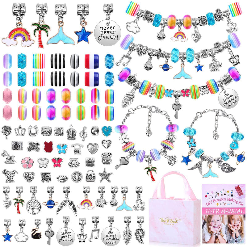 Girls Charm Bracelet Making Kit-Little Girl's Favourite