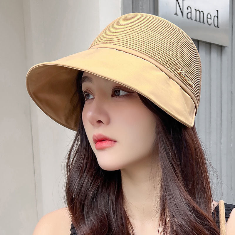 🔥Hot Sale - 49% OFF🔥Women's large brim sunscreen hat for beach outing in summer