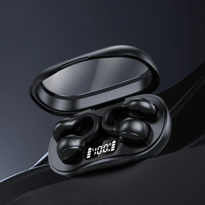 🔥Hot sale🔥Bluetooth High Endurance High Quality Noise Reduction Ear Clip Headphones