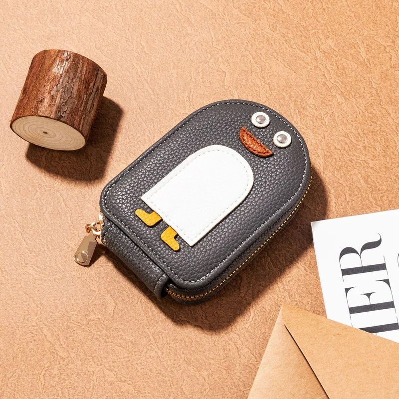 🔥Spring New🔥Cute Penguins PU Credit Card Coin Wallet