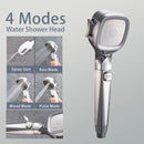 🎁Hot Sale 49% OFF⏳4-mode Handheld Pressurized Shower Head with Pause Switch