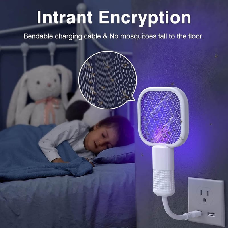 🪰2024 New🦟USB Mini Electric Fly Swatter