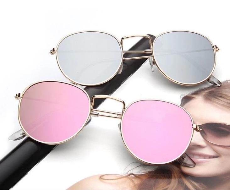 vijay devarakonda Round Mirror Sunglasses For Men And Women-FunkyTradition