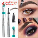 🔥Buy 1 Free 1🔥3D Waterproof Microblading Eyebrow Pen 4 Fork Tip Tattoo Pencil✈️Buy 2 Get Free Shipping