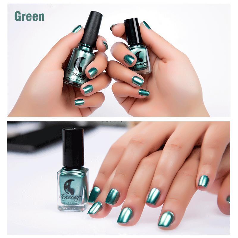 💅2025 Hot Sale 49% OFF💅GLAMOROUS METALLIC MIRROR NAIL POLISH