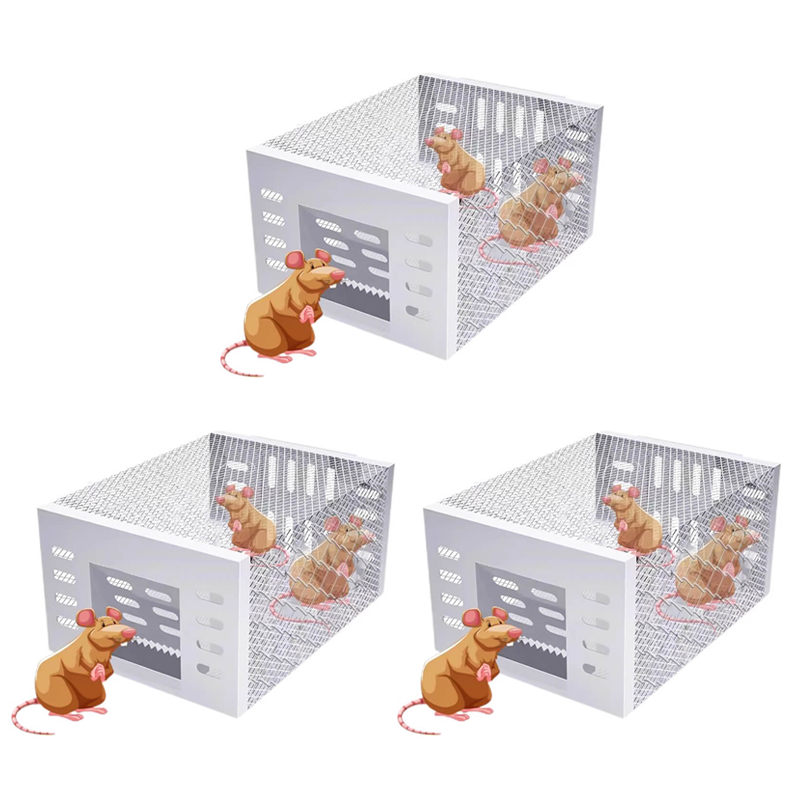 🐁⚡Automatic continuous cycle mouse trap🎉49% Off Today