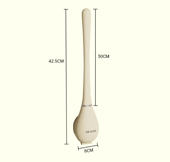 Modern Home Flexible Silicone Baseball Shaped Toilet Brush