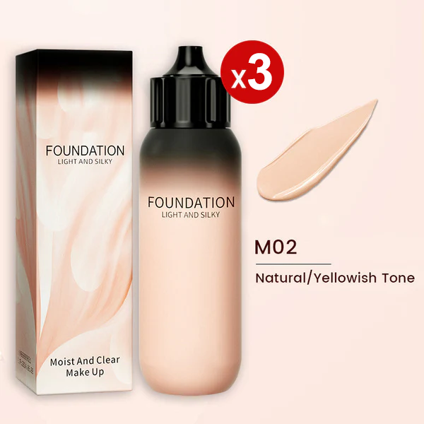 Hot SALE 49% OFF🔥Lightweight Waterproof Long-Lasting Natural Finish Foundation