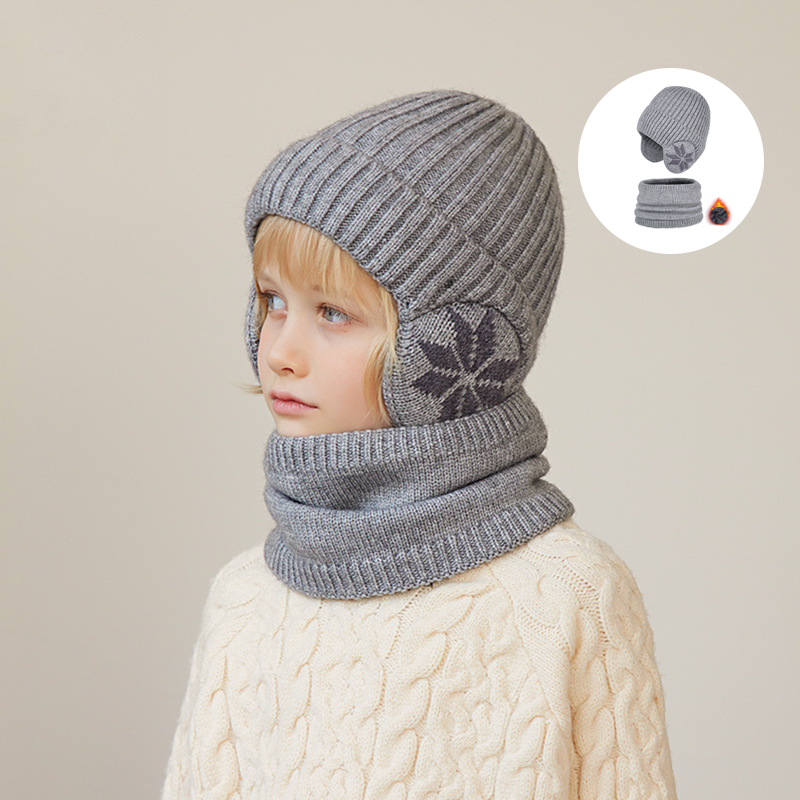 Limited Time Offer -49% OFF💥Winter Hot Sale Knit Cap Scarf Suit