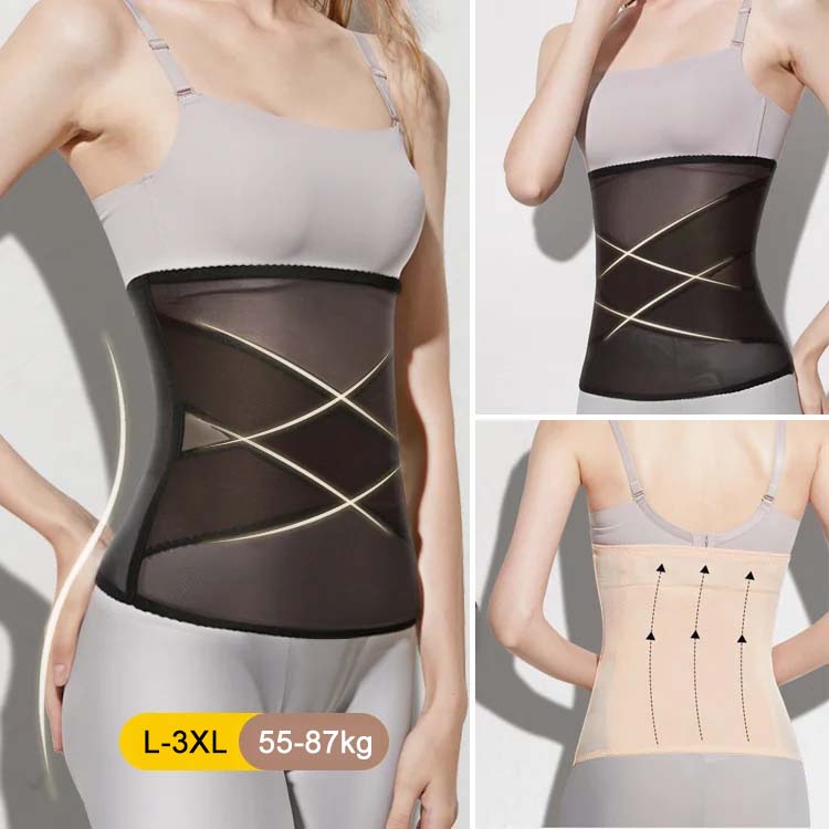 ❤️‍🔥Spring Hot Sale❤️‍🔥Cross Mesh Girdle for Waist Shaping