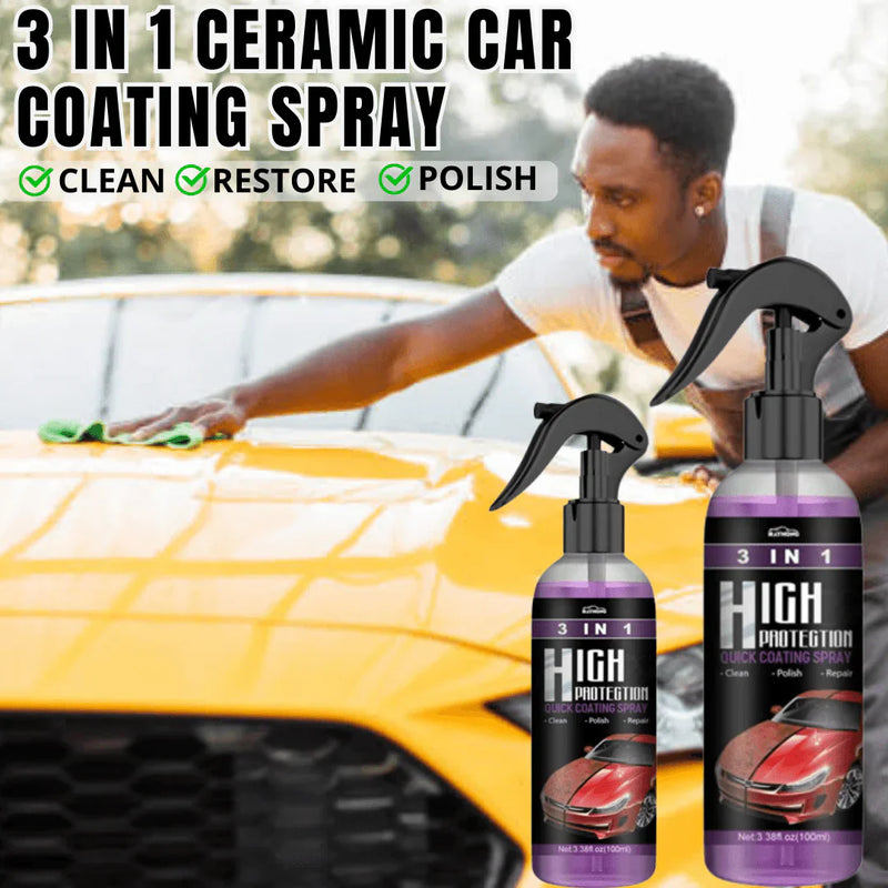 ✨LAST DAY BUY 5 GET 5 FREE✨ 3 in 1 High Protection Quick Car Coating Spray - vimin