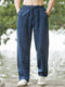 Men's Linen Pants Are Thin and Breathable