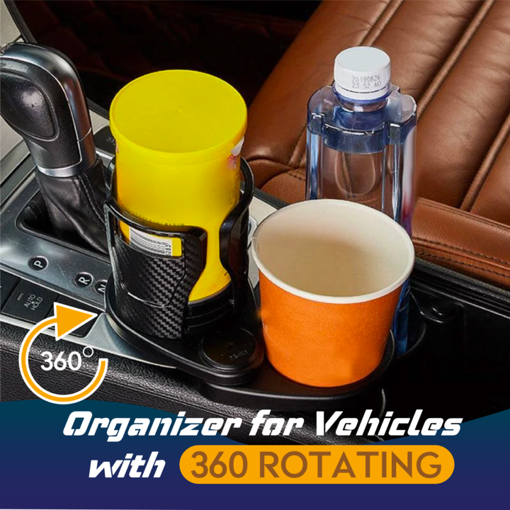 🎁Hot Sale⏳Multifunctional Car Cup Holder&Organiser