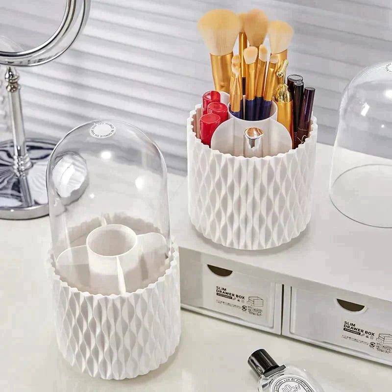 🔥Hot Sale - Today 49% OFF🔥Sleek 360° Spinning Makeup Brush Holder