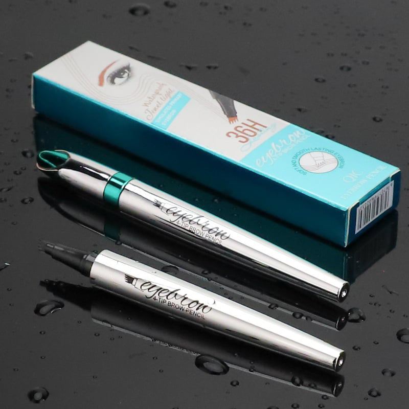 🔥Buy 1 Free 1🔥3D Waterproof Microblading Eyebrow Pen 4 Fork Tip Tattoo Pencil✈️Buy 2 Get Free Shipping