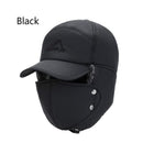 🔥BLACK FRIDAY SALE 49% OFF!🔥Men Winter Ear Flap Trapper Hat Face Mask Fur Aviator Thermal Warm Snow Ski Cap🧢❄️ - vimin