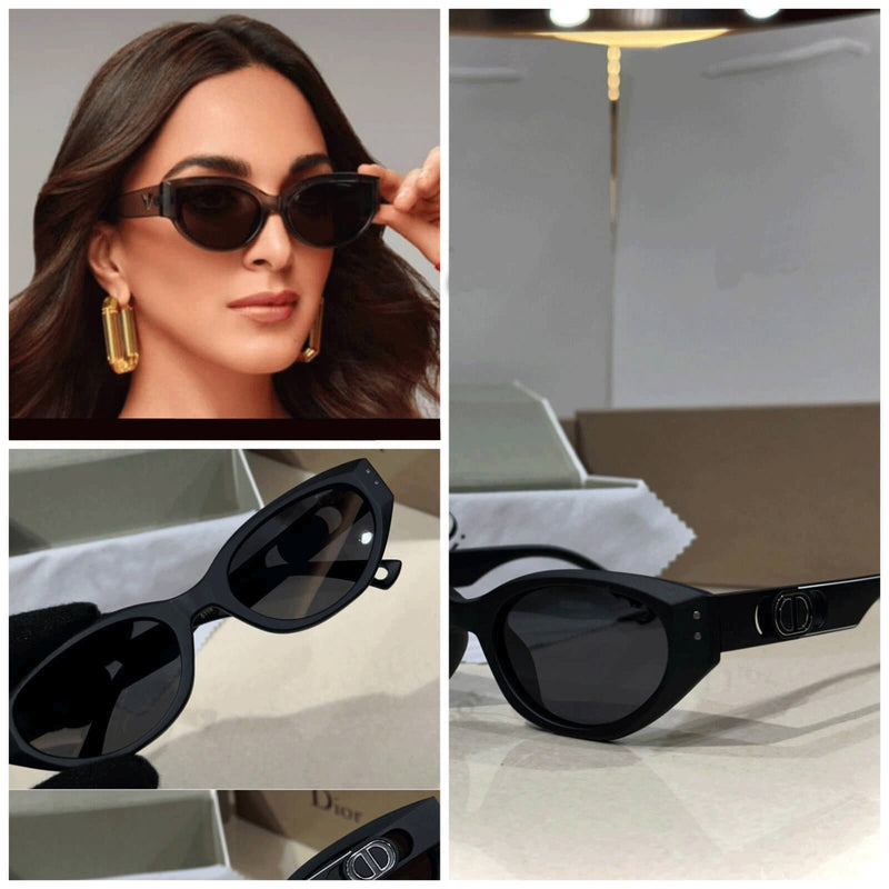 Elevate Your Style: Classic Black Cat-Eye Sunglasses Loved by Bollywood Stars