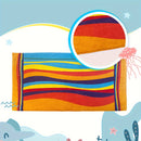 Extra Large Striped Beach Towel - Ultra-Soft Microfiber, Quick-Dry & Sand-Free, Perfect for Travel, Yoga, Camping & Swimming - Machine Washable, Beach Towel