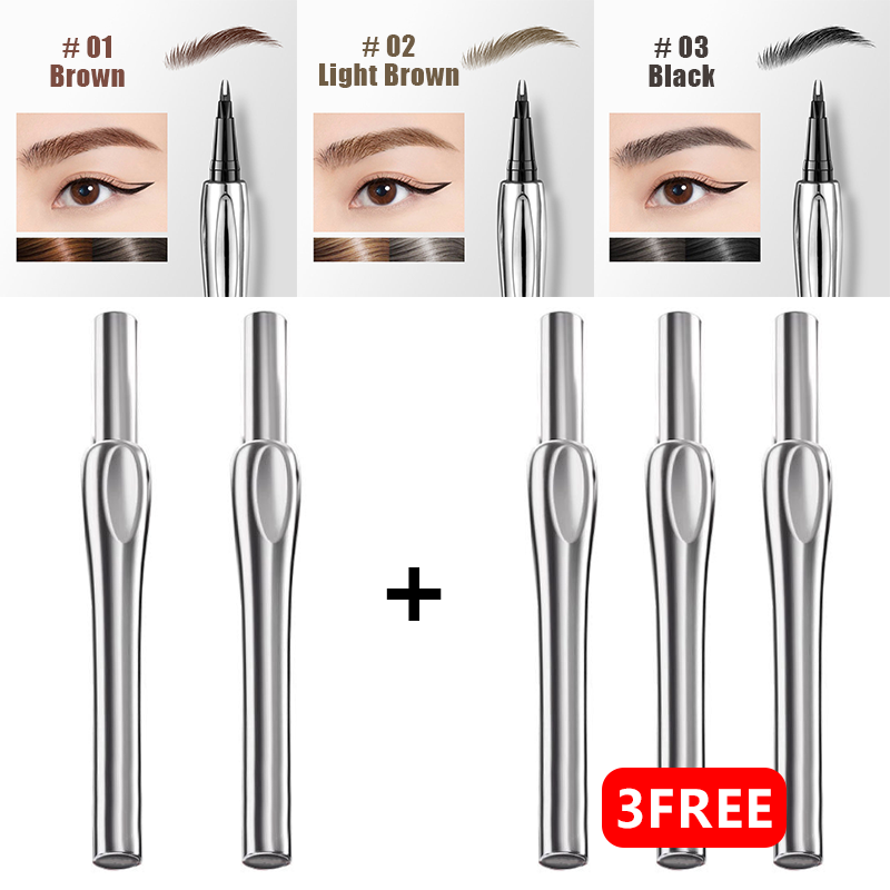 💖Buy 1 Get 1 Free💖2024 Upgraded Natural Waterproof Eyebrow Pen with Microfine Tip - vimin