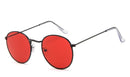 vijay devarakonda Round Mirror Sunglasses For Men And Women-FunkyTradition