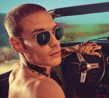 Salman Khan Metal Vintage Sunglasses For Men And Women -FunkyTradition