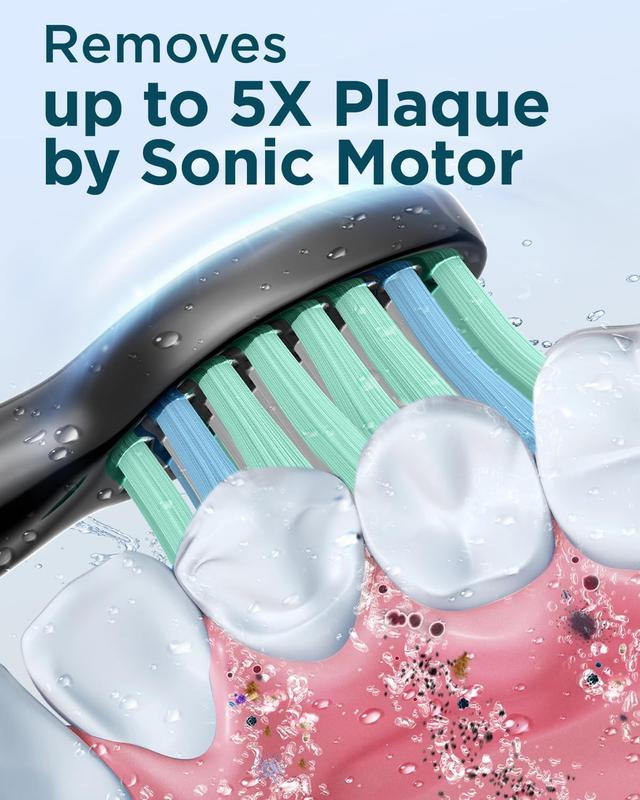 🔥Summer Promotion 49% OFF - Portable Adult Sonic Electric Toothbrush