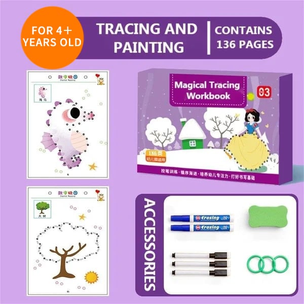 Magical Tracing Workbook Set