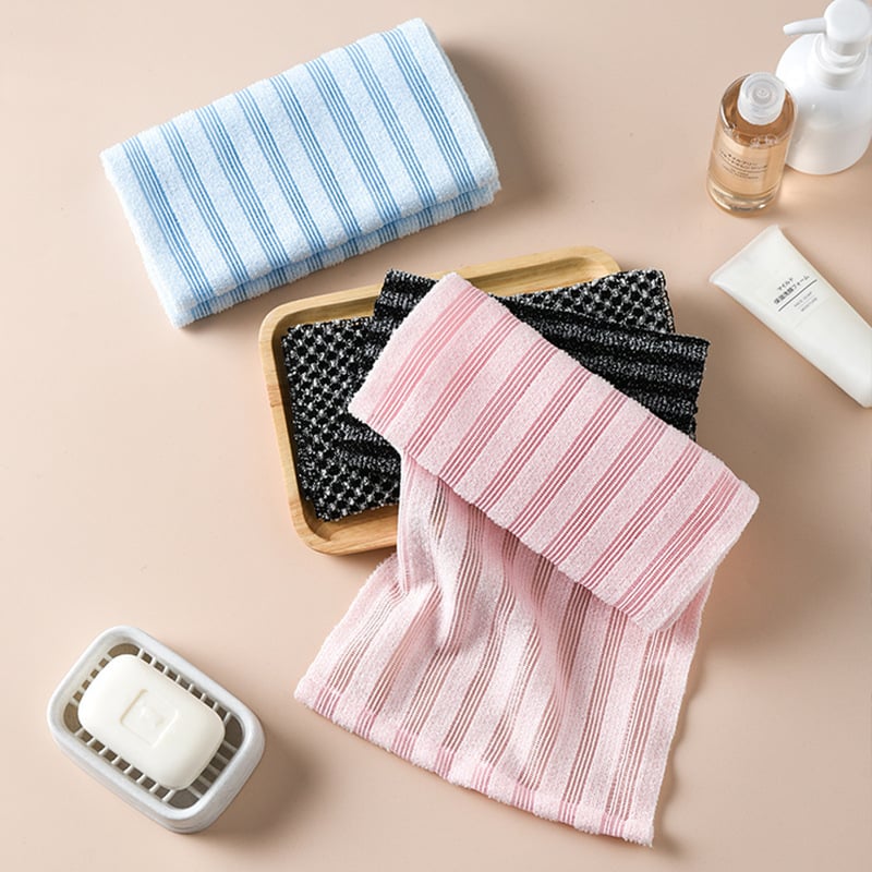 🔥PAY 1 GET 3🧼Exfoliating Antibacterial Shower Towel🚿