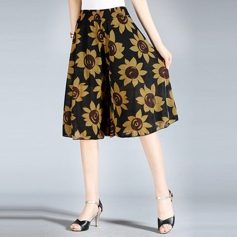 🔥Hot Sale🔥Women's Vintage Style Wide Leg Culottes✈️Free Shipping