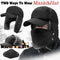 🔥BLACK FRIDAY SALE 49% OFF!🔥Men Winter Ear Flap Trapper Hat Face Mask Fur Aviator Thermal Warm Snow Ski Cap🧢❄️ - vimin