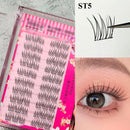 Waterproof Glue-free Realistic False Eyelashes - vimin