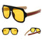 Stylish Oversize Square Sunglasses for Men Women-FunkyTradition