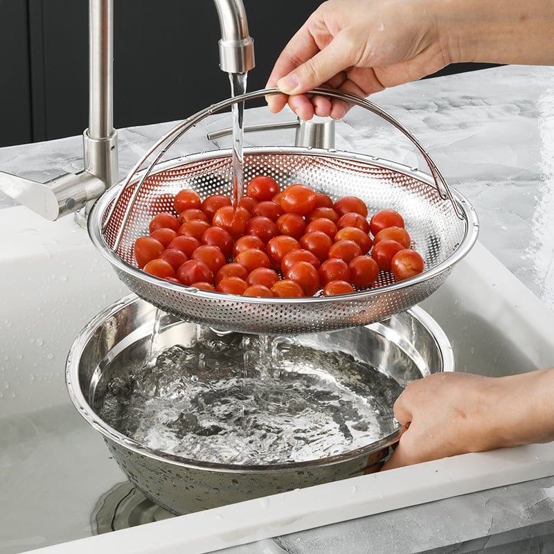 ✨Hot Sale✨All-In-One Stainless Steel Steamer With Handle