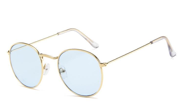 vijay devarakonda Round Mirror Sunglasses For Men And Women-FunkyTradition