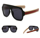 Stylish Oversize Square Sunglasses for Men Women-FunkyTradition