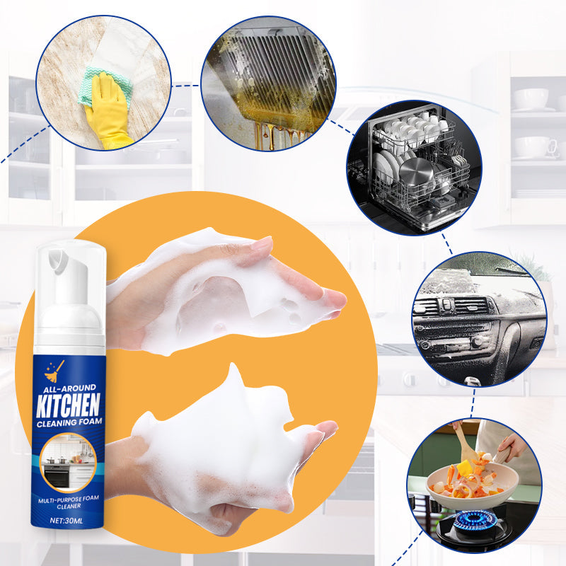 Heavy-Duty Kitchen Foaming Degreaser & Cleaner