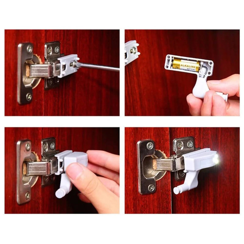 Mechanical pressure sensing LED Light