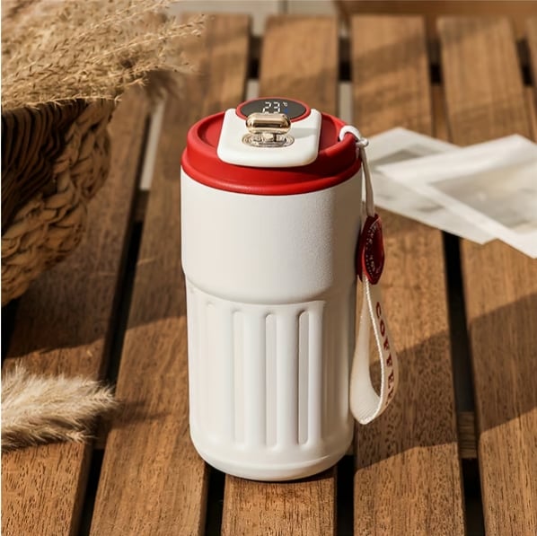 🔥🔥Led Temperature Display Coffee Mug Stainless Steel Thermos