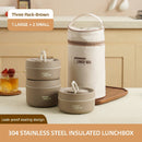 Portable Insulated Lunch Container Set