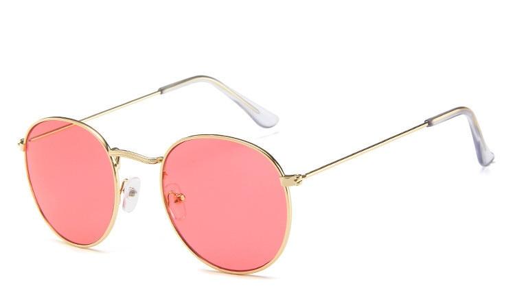 vijay devarakonda Round Mirror Sunglasses For Men And Women-FunkyTradition