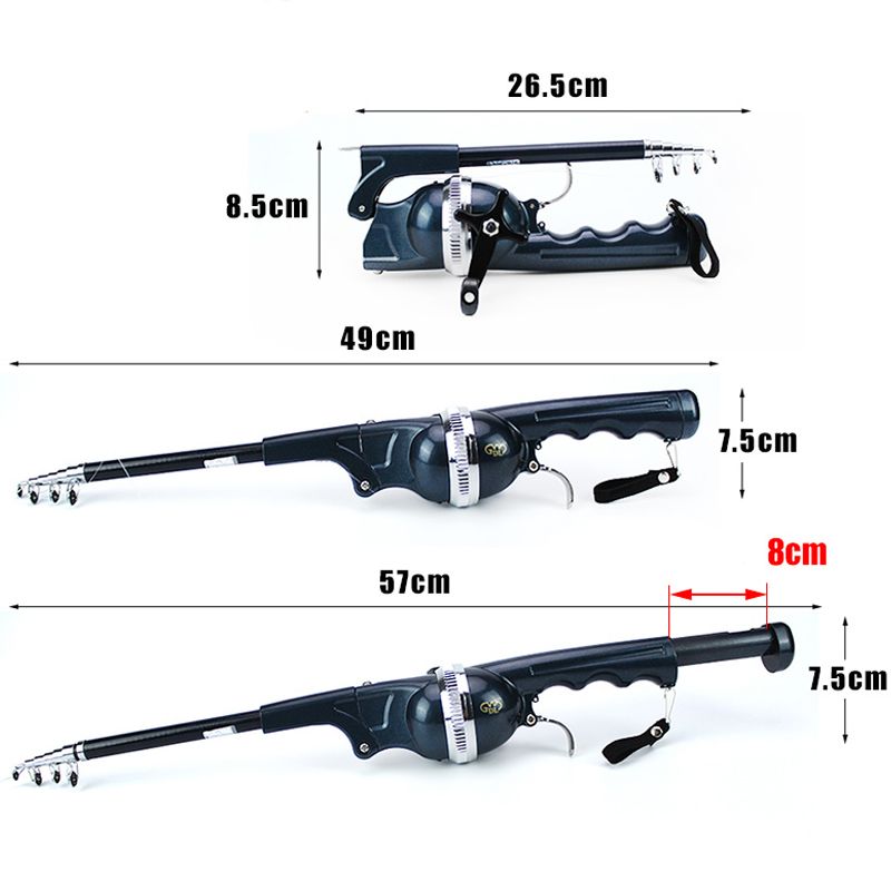 🎁Hot Sale 49% OFF⏳All-in-one Telescopic Fishing Rod Kit✈️Free Shipping