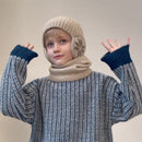 Limited Time Offer -49% OFF💥Winter Hot Sale Knit Cap Scarf Suit