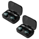 TWS bluetooth 5.1 headset waterproof charging case