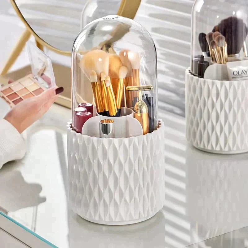 🔥Hot Sale - Today 49% OFF🔥Sleek 360° Spinning Makeup Brush Holder