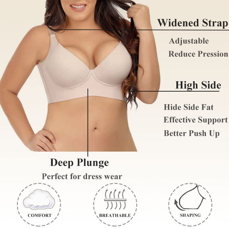 💥Hot Sale 49% OFF😍 -Deep Cup Supportive Bra