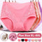 🔥Buy 1 Get 3 Free🔥Plus Size High Waist Leak Proof Cotton Panties