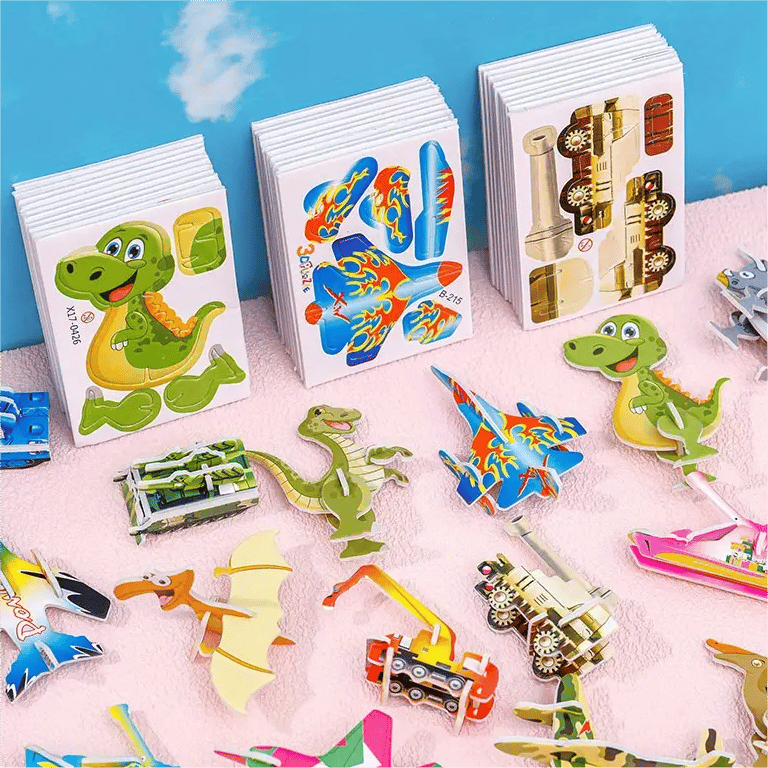 🦖Educational 3D Cartoon Puzzle - vimin